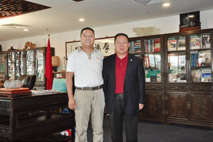 <b>深圳安防协会会长杨金才为中安谐指导工作</b>