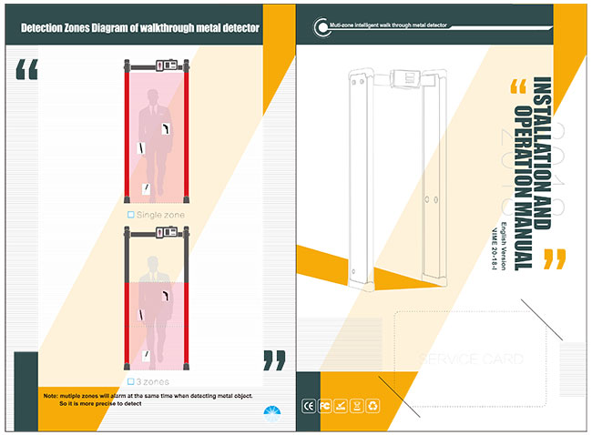 <b>新疆款金属探测安检门英文使用说明书</b>