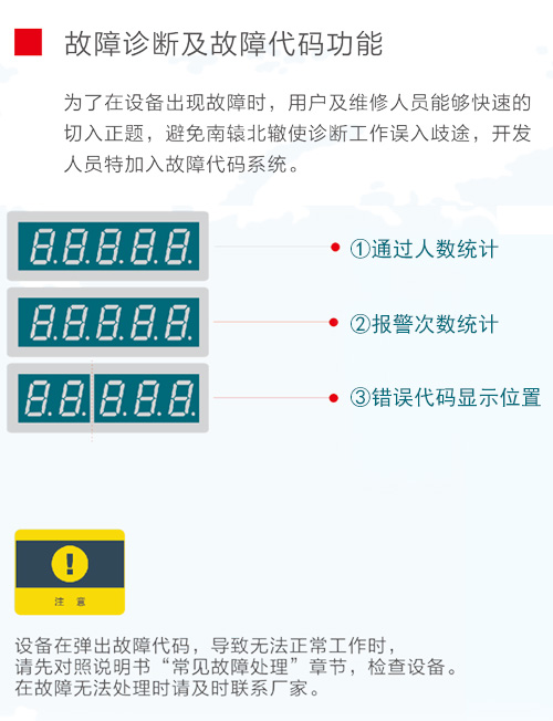 300抗干扰系列通过式金属探测安检门