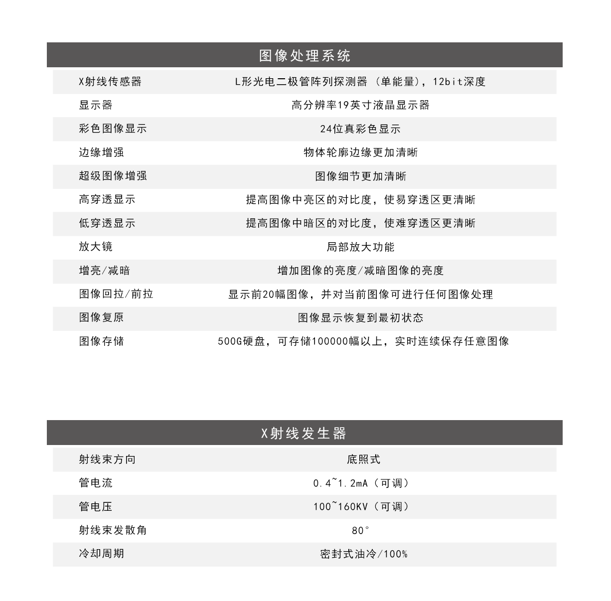 公检法适用X光安检机