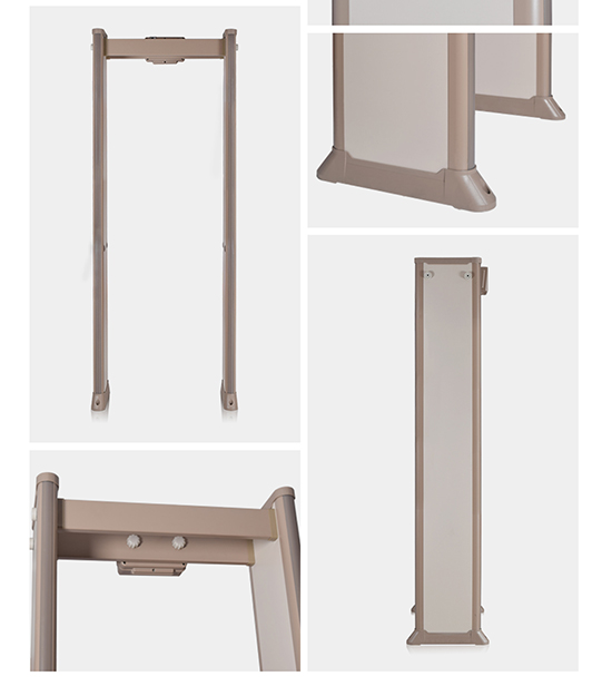300棕色数码管小主机盒金属探测安检门
