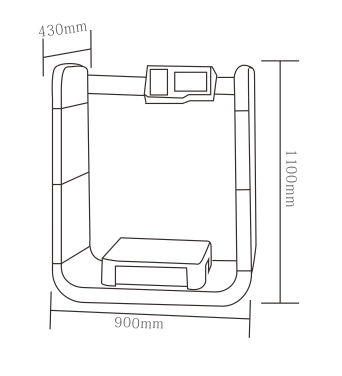 腿部足底探测仪尺寸