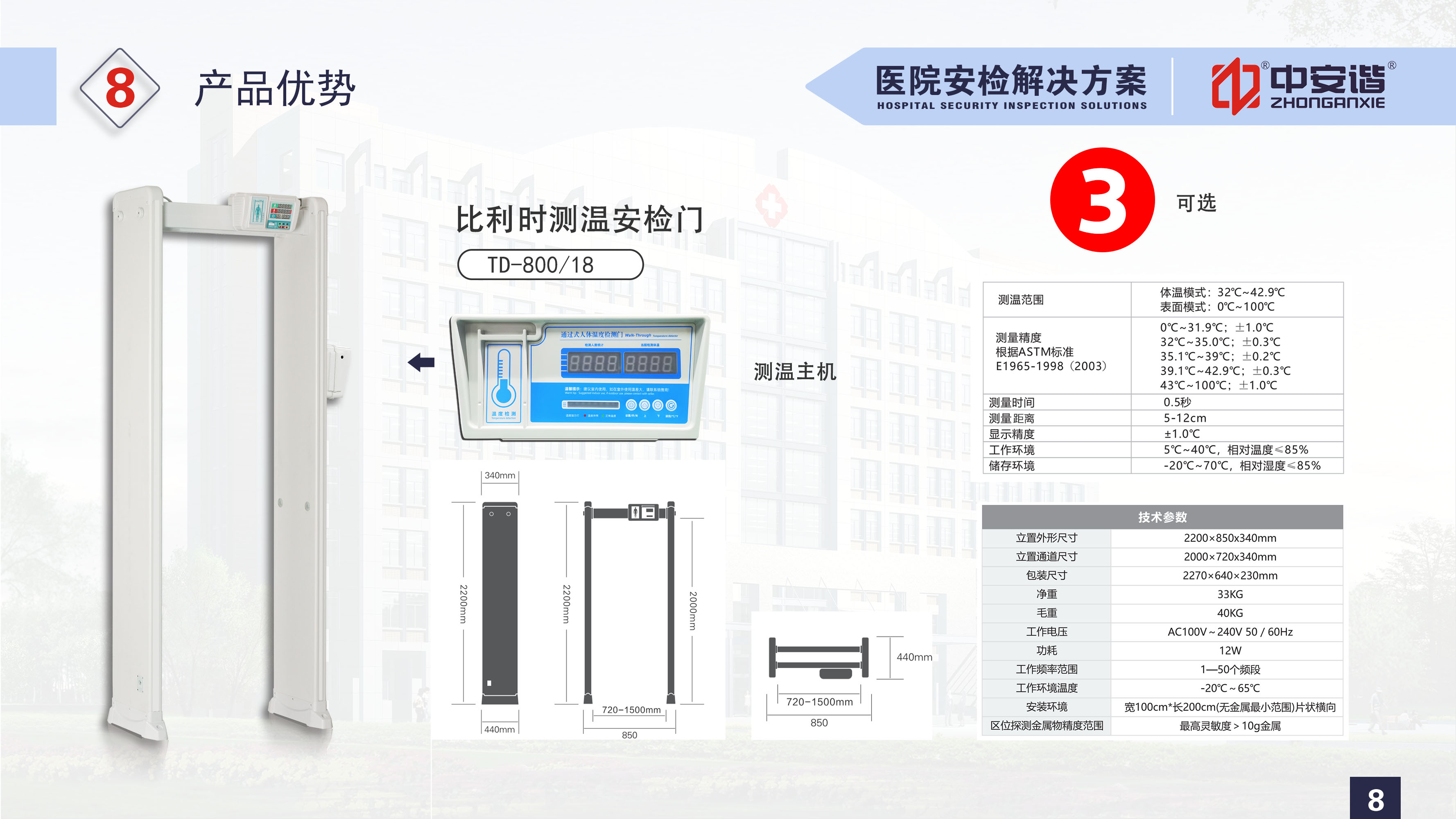 医院安检解决方案